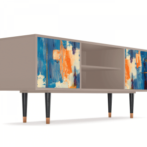 Sideboard - STORYZ - T2 Abstract Expressionism - Latte