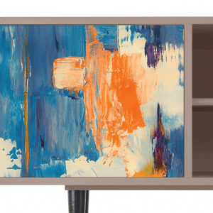 Sideboard - STORYZ - T2 Abstract Expressionism - Latte