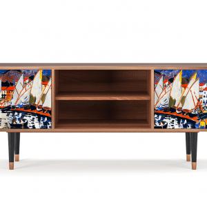 Sideboard - STORYZ - T2 Le Séchage des voiles  - Walnut