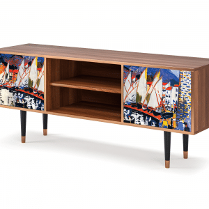 Sideboard - STORYZ - T2 Le Séchage des voiles  - Walnut