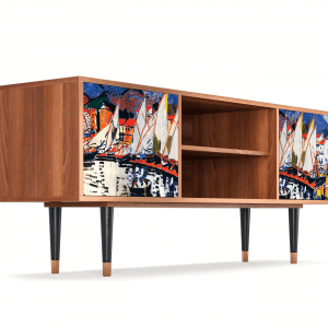 Sideboard - STORYZ - T2 Le Séchage des voiles  - Walnut