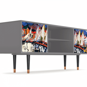 Sideboard - STORYZ - T2 Le Séchage des voiles  - Grey
