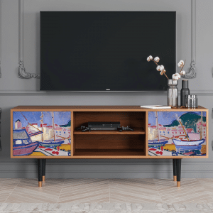 Sideboard - STORYZ - T2 The Port of Collioure
 - Walnut