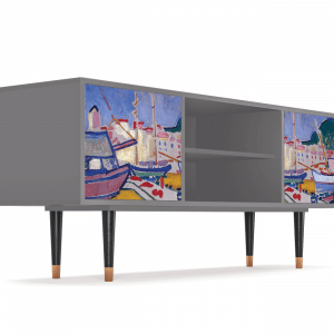 Sideboard - STORYZ - T2 The Port of Collioure
 - Grey