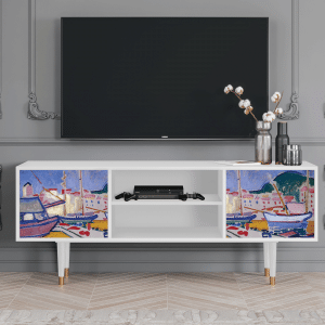 Sideboard - STORYZ - T2 The Port of Collioure
 - White