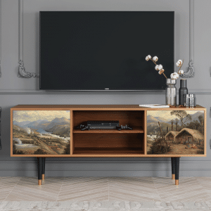 Sideboard - STORYZ - T2 View Across the Plains  - Walnut