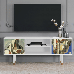 Sideboard - STORYZ - T2 The Cubist Paintings  - White
