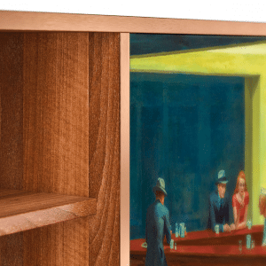 Sideboard - STORYZ - T2 Nighthawks by Hopper - Walnut