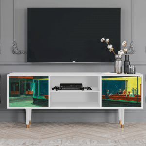 Sideboard - STORYZ - T2 Nighthawks by Hopper - White