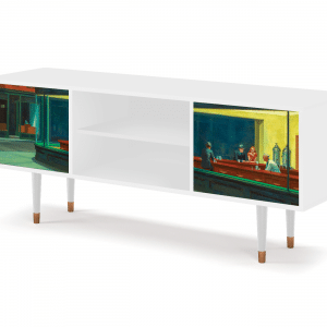 Sideboard - STORYZ - T2 Nighthawks by Hopper - White