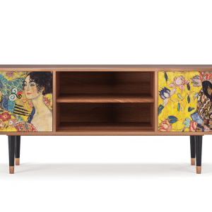 Sideboard - STORYZ - T2 Lady with Fan by Klimt - Walnut