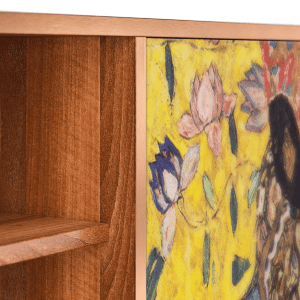 Sideboard - STORYZ - T2 Lady with Fan by Klimt - Walnut