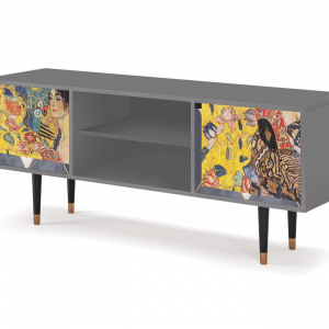 Sideboard - STORYZ - T2 Lady with Fan by Klimt - Grey