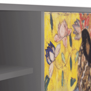 Sideboard - STORYZ - T2 Lady with Fan by Klimt - Grey