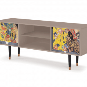 Sideboard - STORYZ - T2 Lady with Fan by Klimt - Latte
