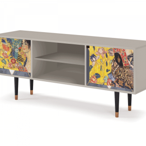 Sideboard - STORYZ - T2 Lady with Fan by Klimt - Sand