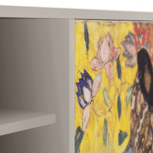 Sideboard - STORYZ - T2 Lady with Fan by Klimt - Sand