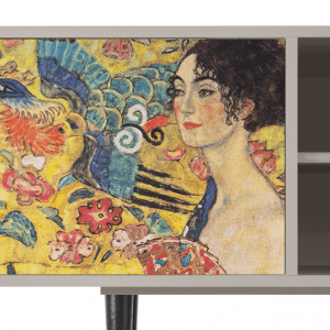Sideboard - STORYZ - T2 Lady with Fan by Klimt - Sand