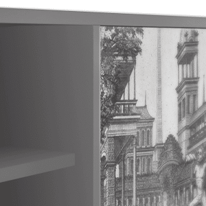Sideboard - STORYZ - T2 View of the Piazza - Grey