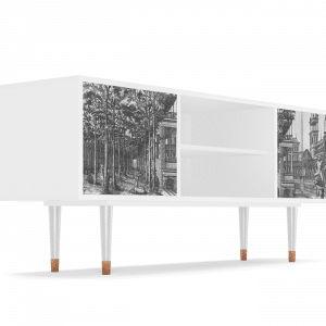 Sideboard - STORYZ - T2 View of the Piazza - White