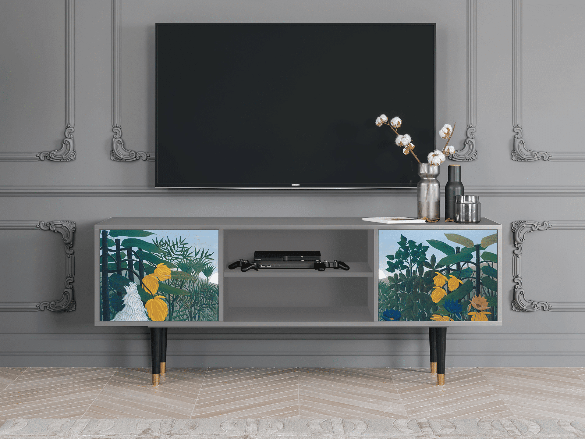 Sideboard - STORYZ - T2 The Repast of the Lion - Grey Sideboard - STORYZ - T2 The Repast of the Lion - Grey