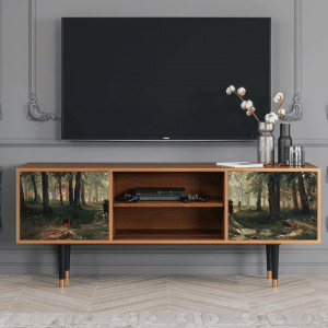 Sideboard - STORYZ - T2  Rain in the Oak Forest - Walnut