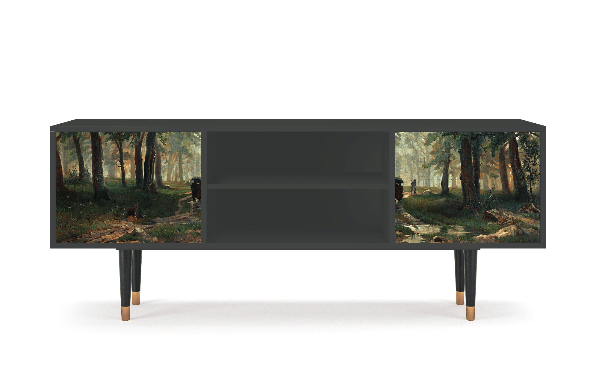 Sideboard – STORYZ – T2 Rain in the Oak Forest – Antracite Sideboard - STORYZ - T2 Rain in the Oak Forest - Antracite