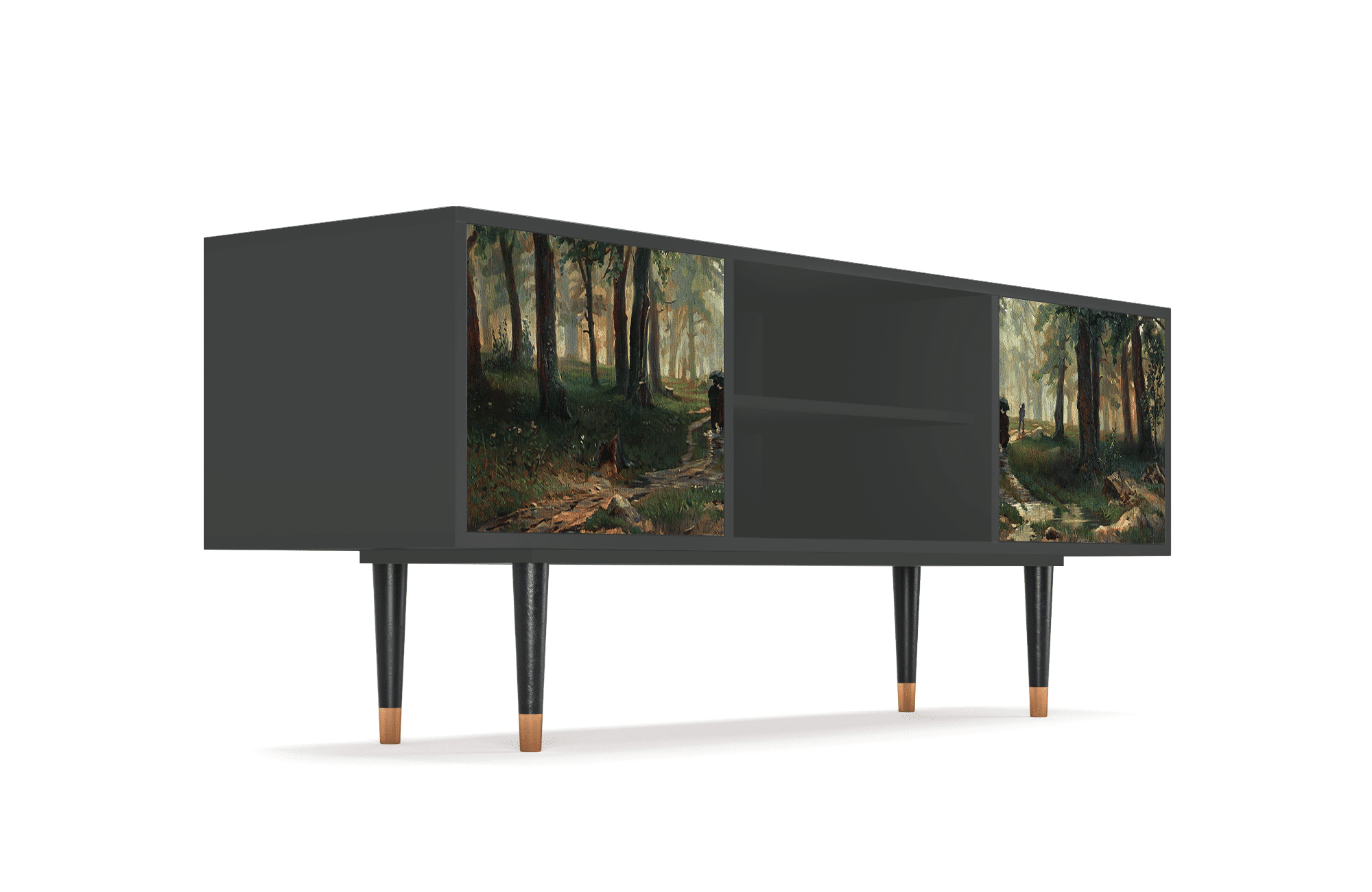 Sideboard – STORYZ – T2 Rain in the Oak Forest – Antracite Sideboard - STORYZ - T2 Rain in the Oak Forest - Antracite