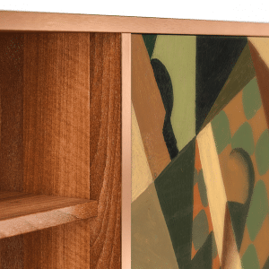 Sideboard - STORYZ - T2 Glass and Checkerboard - Walnut