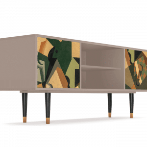 Sideboard - STORYZ - T2 Glass and Checkerboard - Latte