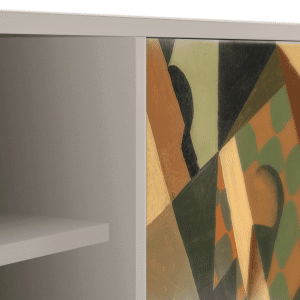 Sideboard - STORYZ - T2 Glass and Checkerboard - Sand
