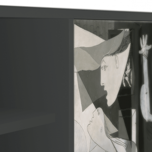 Sideboard - STORYZ - T2 Guernica by Picasso - Antracite