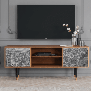 Sideboard - STORYZ - T2 Bird Dropping - Walnut