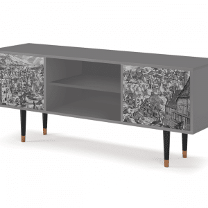 Sideboard - STORYZ - T2 Bird Dropping - Grey