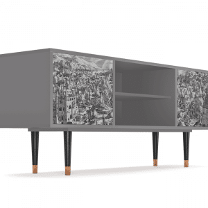 Sideboard - STORYZ - T2 Bird Dropping - Grey