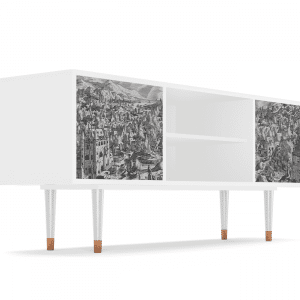 Sideboard - STORYZ - T2 Bird Dropping - White