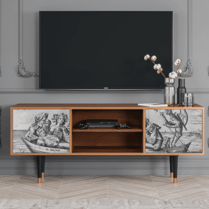 Sideboard - STORYZ - T2 Blau Schuyte - Walnut