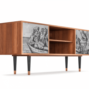 Sideboard - STORYZ - T2 Blau Schuyte - Walnut