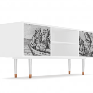 Sideboard - STORYZ - T2 Blau Schuyte - White