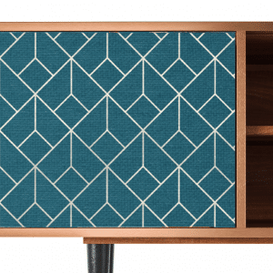 Sideboard - STORYZ - T2 Turquoise Geometry - Walnut
