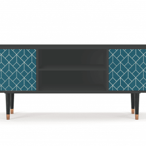 Sideboard - STORYZ - T2 Turquoise Geometry - Antracite