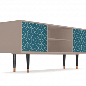 Sideboard - STORYZ - T2 Turquoise Geometry - Latte
