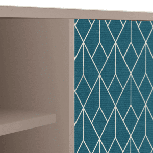 Sideboard - STORYZ - T2 Turquoise Geometry - Latte