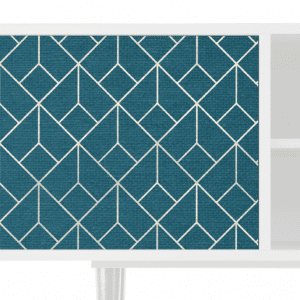 Sideboard - STORYZ - T2 Turquoise Geometry - White