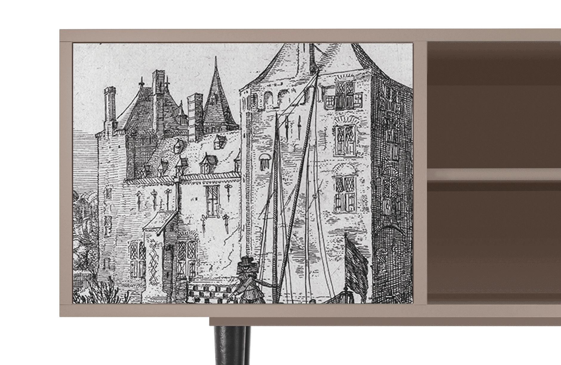 Sideboard – STORYZ – T2 Castle by Breugel – Latte Sideboard - STORYZ - T2 Castle by Breugel - Latte