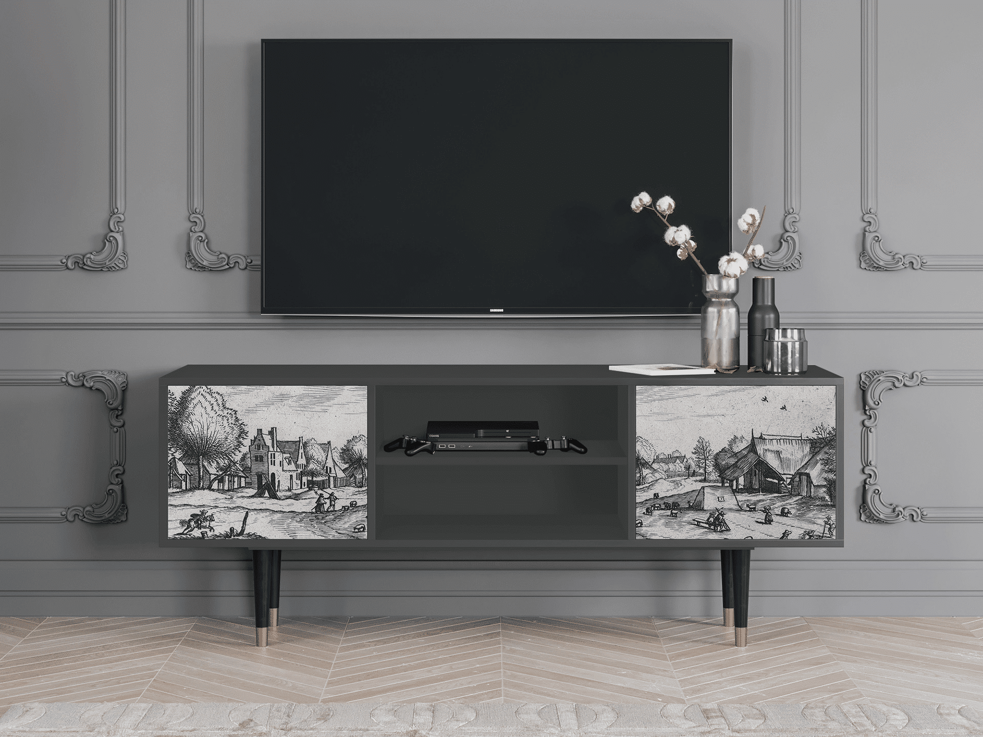 Sideboard - STORYZ - T2 Country Village - Antracite Sideboard - STORYZ - T2 Country Village - Antracite