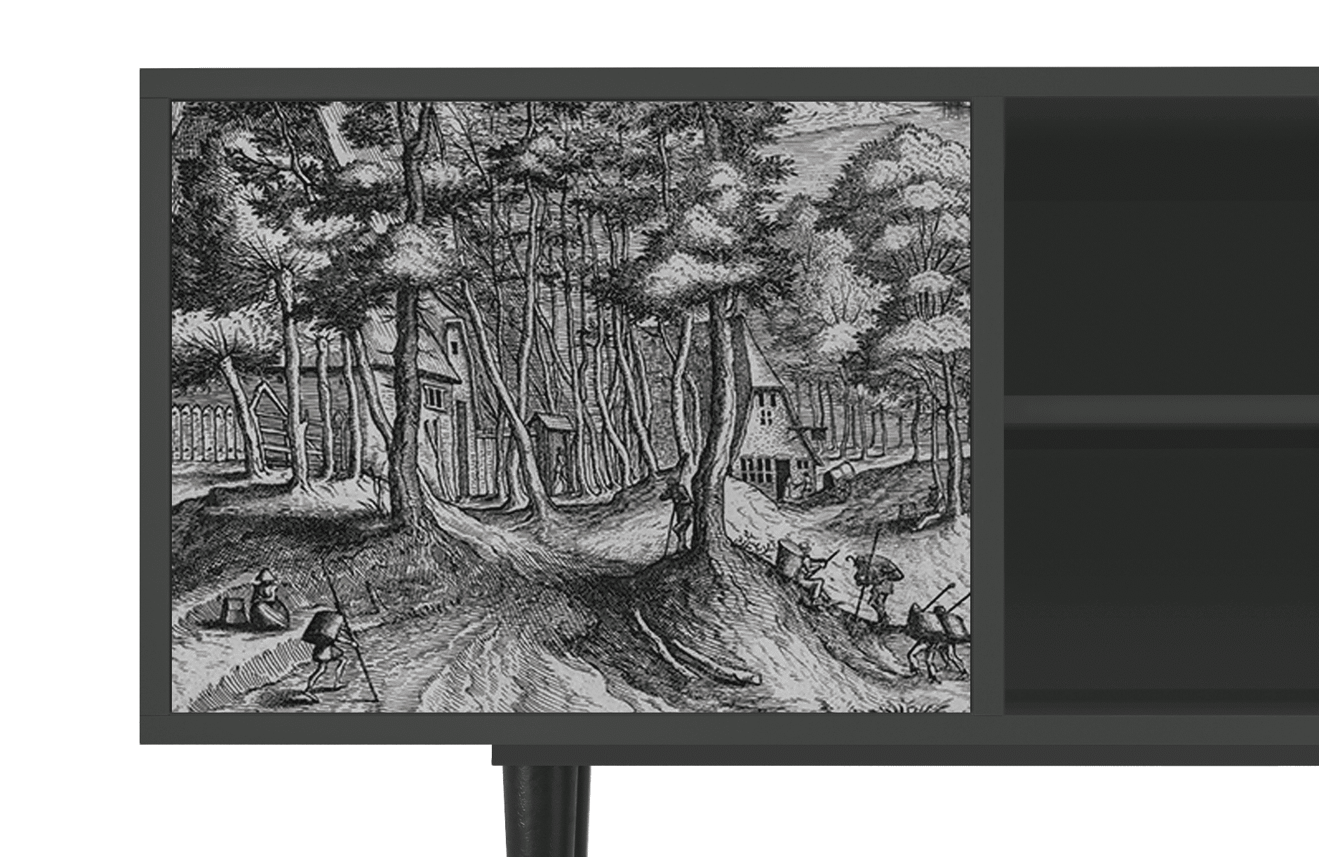 Sideboard – STORYZ – T2 Rusticorum – Antracite Sideboard - STORYZ - T2 Rusticorum - Antracite