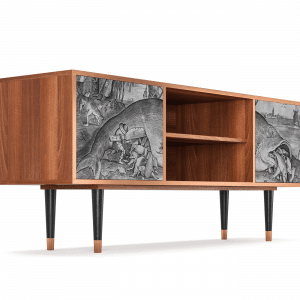 Sideboard - STORYZ - T2 Big Fish Eat Little - Walnut