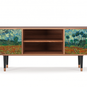 Sideboard - STORYZ - T2 Poppy field by van Gogh - Walnut