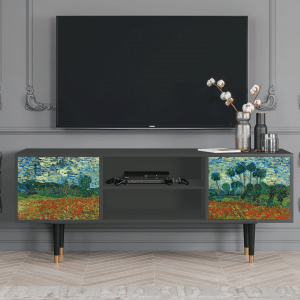 Sideboard - STORYZ - T2 Poppy field by van Gogh - Antracite